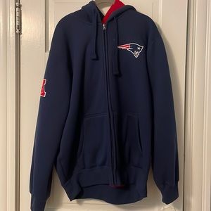 NFL Patriots Zip-Up